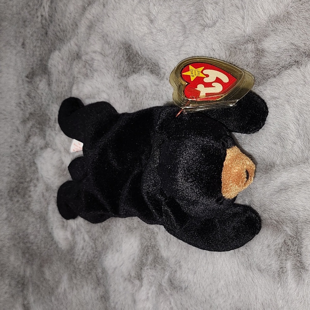 NWT Ty Original Beanie Babies Blackie the Bear‎